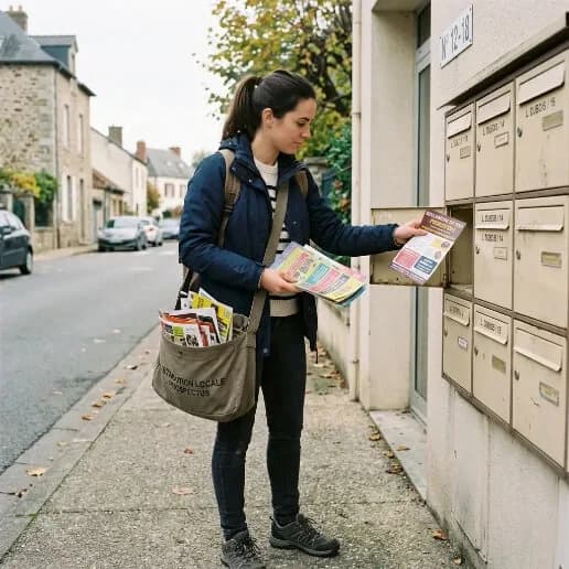 Distribution de flyers et prospectus à Paris